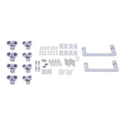 Будкрам купить Душевая кабина Qtap Taurus WHI1099AC6 90x90 см, стекло Clear 6 мм, покрытие CalcLess без поддона Душевая кабина Qtap Taurus WHI1099AC6 90x90 см, стекло Clear 6 мм, покрытие CalcLess без поддона 7