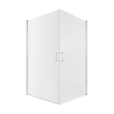 Будкрам купити Душова кабіна Qtap Gemini CRM1011SC6 100x100 см, скло Clear 6 мм, покриття CalcLess без піддону