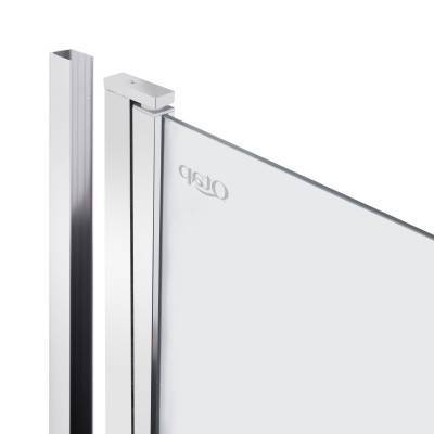 Будкрам купить Душевая кабина Qtap Gemini CRM1011SC6 100x100 см, стекло Clear 6 мм, покрытие CalcLess без поддона Душевая кабина Qtap Gemini CRM1011SC6 100x100 см, стекло Clear 6 мм, покрытие CalcLess без поддона 3