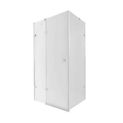 Будкрам купить Душевая кабина Qtap Capricorn CRM10128RC6 120x80 см, стекло Clear 6 мм, покрытие CalcLess без поддона