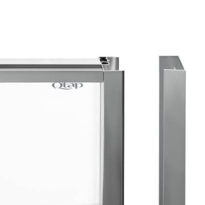 Будкрам купить Душевая кабина Qtap Scorpio CRM10115-AC6 100x100 см, стекло Clear 6 мм, покрытие CalcLess без поддона Душевая кабина Qtap Scorpio CRM10115-AC6 100x100 см, стекло Clear 6 мм, покрытие CalcLess без поддона 3