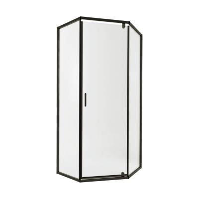 Будкрам купить Душевая кабина Qtap Scorpio BLA10115-AC6 100x100 см, стекло Clear 6 мм, покрытие CalcLess без поддона