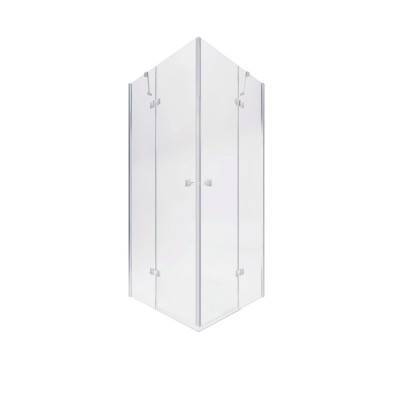 Будкрам купить Душевая кабина Qtap Crow CRM1099SC6 90x90 см, стекло Clear 6 мм, покрытие CalcLess без поддона