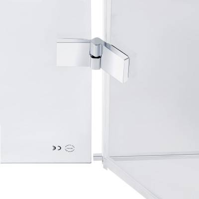 Будкрам купить Душевая кабина Qtap Crow CRM1099SC6 90x90 см, стекло Clear 6 мм, покрытие CalcLess без поддона Душевая кабина Qtap Crow CRM1099SC6 90x90 см, стекло Clear 6 мм, покрытие CalcLess без поддона 5