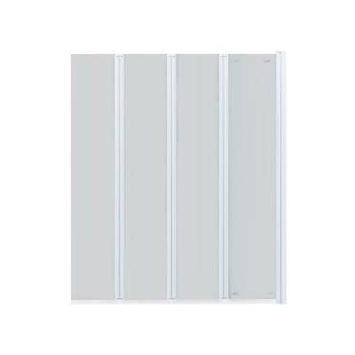 Будкрам купить Штора на ванну Qtap Gemini WHI401114RP6 стекло Pear 6 мм, 110x140 см