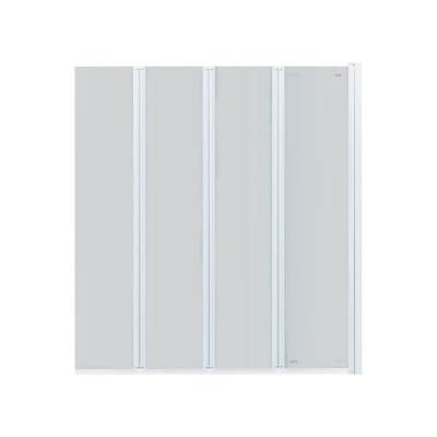 Будкрам купить Штора на ванну Qtap Gemini WHI401214RP6 стекло Pear 6 мм, 120x140 см