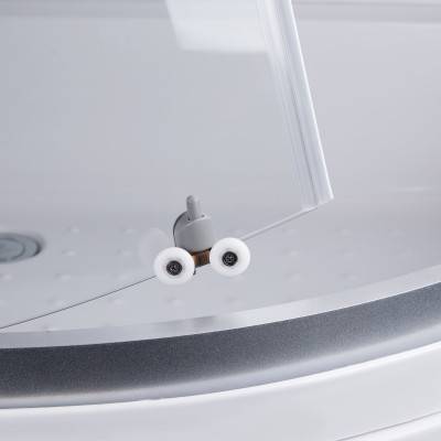 Будкрам купити Душова кабіна Lidz Wieza SC90x90.SAT.MID.L, скло Linie 4 мм Душова кабіна Lidz Wieza SC90x90.SAT.MID.L, скло Linie 4 мм 9