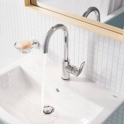Будкрам купить Смеситель для раковины Grohe BauLoop New L-Size 23762001 Смеситель для раковины Grohe BauLoop New L-Size 23762001 6
