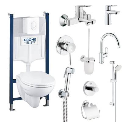 Будкрам купити Великий набір для дому Grohe Mega Bundle 39117MB1