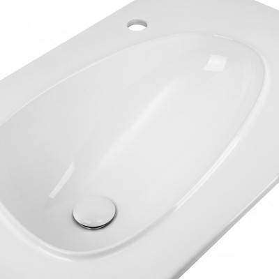 Будкрам купить Раковина Qtap Virgo 800х480х167 White с донным клапаном QT1811FL8128BRW Раковина Qtap Virgo 800х480х167 White с донным клапаном QT1811FL8128BRW 5