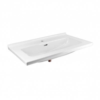 Будкрам купити Раковина Qtap Albatross 01 815х467х195 White з донним клапаном QT0111FL8167CW Раковина Qtap Albatross 01 815х467х195 White з донним клапаном QT0111FL8167CW 3