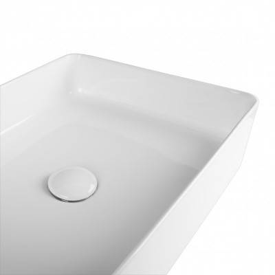 Будкрам купить Раковина-чаша Qtap Tern 500х350х145 White с донным клапаном QT1711A055W Раковина-чаша Qtap Tern 500х350х145 White с донным клапаном QT1711A055W 5