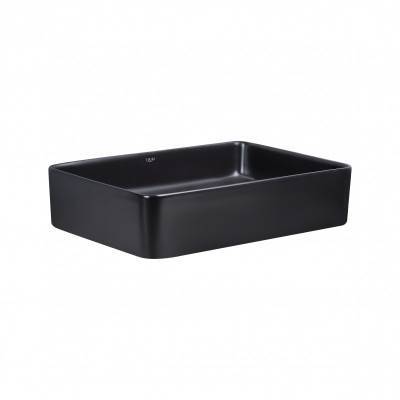 Будкрам купить Раковина-чаша Qtap Tern 500х350х145 Matt black с донным клапаном QT1711A055MB Раковина-чаша Qtap Tern 500х350х145 Matt black с донным клапаном QT1711A055MB 4