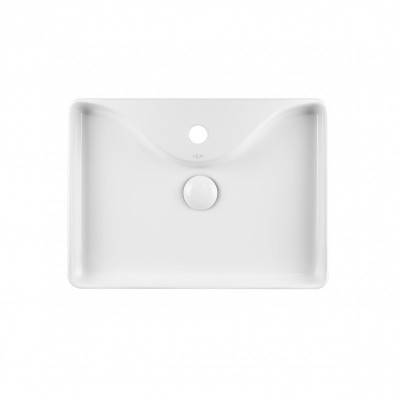 Будкрам купить Раковина-чаша Qtap Crow 515х370х120 White с донным клапаном QT0511A064W