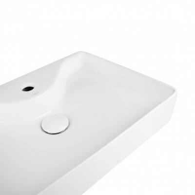 Будкрам купити Раковина-чаша Qtap Crow 515х370х120 White з донним клапаном QT0511A064W Раковина-чаша Qtap Crow 515х370х120 White з донним клапаном QT0511A064W 5