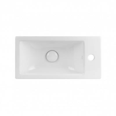 Будкрам купить Раковина-чаша Qtap Crow 500х255х130 White с донным клапаном QT0511A010W