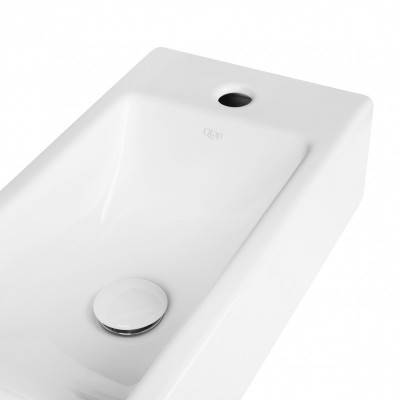 Будкрам купить Раковина-чаша Qtap Crow 500х255х130 White с донным клапаном QT0511A010W Раковина-чаша Qtap Crow 500х255х130 White с донным клапаном QT0511A010W 5