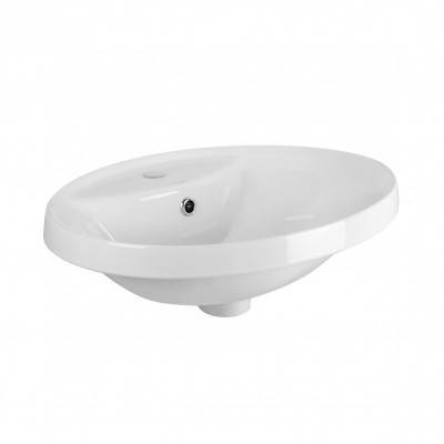 Будкрам купити Раковина Qtap Stork 546х406х180 White з донним клапаном QT1511L737W Раковина Qtap Stork 546х406х180 White з донним клапаном QT1511L737W 3