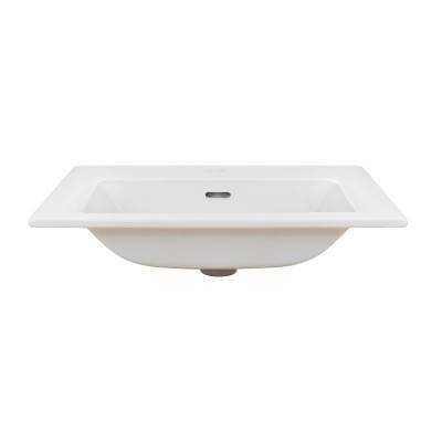 Будкрам купить Раковина Qtap Stork 610х420х170 White с донным клапаном QT1511L738W Раковина Qtap Stork 610х420х170 White с донным клапаном QT1511L738W 3