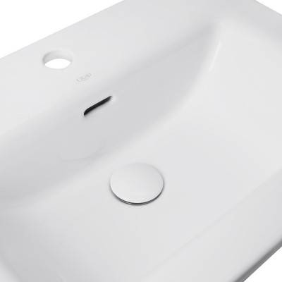 Будкрам купить Раковина Qtap Stork 610х420х170 White с донным клапаном QT1511L738W Раковина Qtap Stork 610х420х170 White с донным клапаном QT1511L738W 5