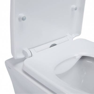 Будкрам купити Унітаз підвісний Qtap Gemini безободковий з сидінням Soft-close QT25332614EW Унітаз підвісний Qtap Gemini безободковий з сидінням Soft-close QT25332614EW 4