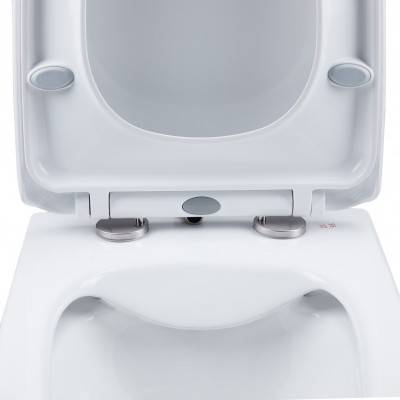 Будкрам купити Унітаз підвісний Qtap Gemini безободковий з сидінням Soft-close QT25332614EW Унітаз підвісний Qtap Gemini безободковий з сидінням Soft-close QT25332614EW 6