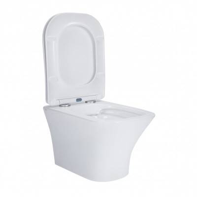 Будкрам купить Унитаз подвесной Qtap Presto безободковый с сиденьем Soft-close QT24332615EW Унитаз подвесной Qtap Presto безободковый с сиденьем Soft-close QT24332615EW 13