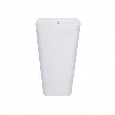 Будкрам купить Раковина напольная моноблок Qtap Tern 440х380х830mm White с донным клапаном QT1711G302W