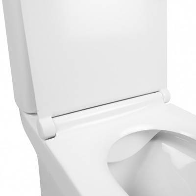 Будкрам купить Унитаз-компакт Qtap Aquarius безободковый с сиденьем Soft-close QT2122C665PW Унитаз-компакт Qtap Aquarius безободковый с сиденьем Soft-close QT2122C665PW 3