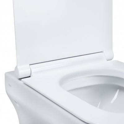 Будкрам купити Унітаз підвісний Qtap Cardinal із сидінням Soft-close QT0433C660HW Унітаз підвісний Qtap Cardinal із сидінням Soft-close QT0433C660HW 3