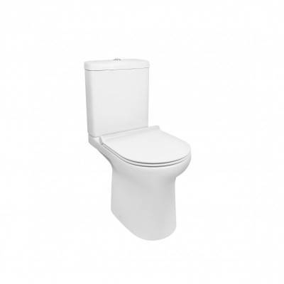 Будкрам купить Унитаз-компакт Qtap Kolibri с сиденьем Soft-close QT1022C667PW