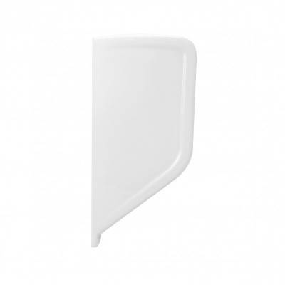 Будкрам купить Перегородка для писсуара подвесная Qtap Crow 100x390x830 White Перегородка для писсуара подвесная Qtap Crow 100x390x830 White 3