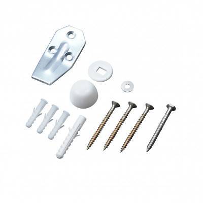 Будкрам купить Перегородка для писсуара подвесная Qtap Crow 100x390x830 White Перегородка для писсуара подвесная Qtap Crow 100x390x830 White 4