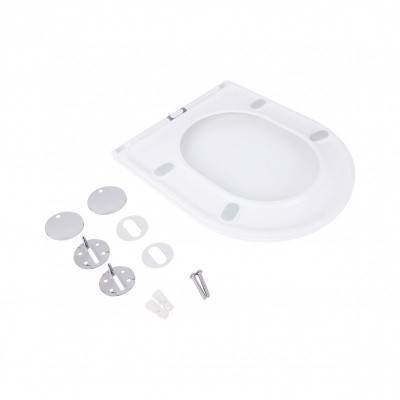 Будкрам купити Сидіння для унітазу Qtap (Robin, Aries) з мікроліфтом Slim QT99HXU13W Сидіння для унітазу Qtap (Robin, Aries) з мікроліфтом Slim QT99HXU13W 6