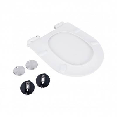 Будкрам купити Сидіння для унітазу Qtap (Virgo) з мікроліфтом Slim QT99HY2111W Сидіння для унітазу Qtap (Virgo) з мікроліфтом Slim QT99HY2111W 6