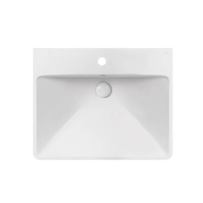 Будкрам купить Раковина Qtap Albatross D 600х500х210 White с донным клапаном QT01115060DW