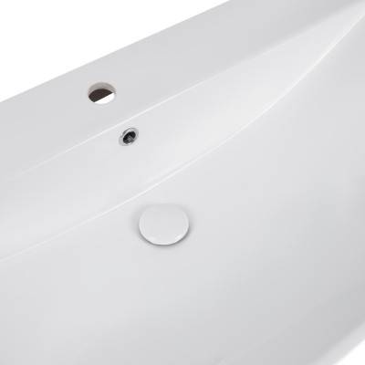 Будкрам купить Раковина Qtap Albatross D 1000х500х210 White с донным клапаном QT01115100DW Раковина Qtap Albatross D 1000х500х210 White с донным клапаном QT01115100DW 5