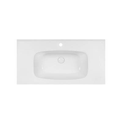 Будкрам купить Раковина Qtap Albatross 5H 1000х500х210 White с донным клапаном QT01115100HW