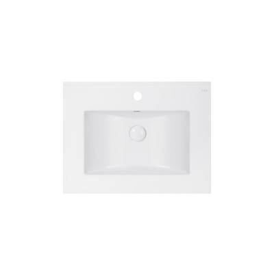Будкрам купить Раковина Qtap Albatross E 600х460х180 White с донным клапаном QT01119060EW