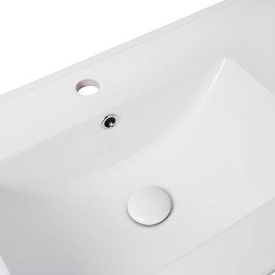 Будкрам купить Раковина Qtap Albatross E 900х460х180 White с донным клапаном QT01119090EW Раковина Qtap Albatross E 900х460х180 White с донным клапаном QT01119090EW 5