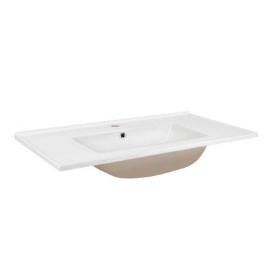 Будкрам купить Раковина Qtap Albatross E49 900х490х200 White с донным клапаном QT01119090E49W Раковина Qtap Albatross E49 900х490х200 White с донным клапаном QT01119090E49W 4