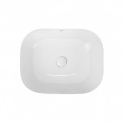Будкрам купить Раковина-чаша Qtap Aquarius 490x395x150 White с донным клапаном QT21112143W