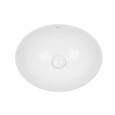 Будкрам купить Раковина-чаша Qtap Dove 410x335x145 White с донным клапаном QT06113078W