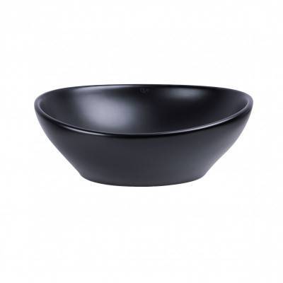 Будкрам купить Раковина-чаша Qtap Dove 410х335х145 Matt black с донным клапаном QT063078MBMB Раковина-чаша Qtap Dove 410х335х145 Matt black с донным клапаном QT063078MBMB 3