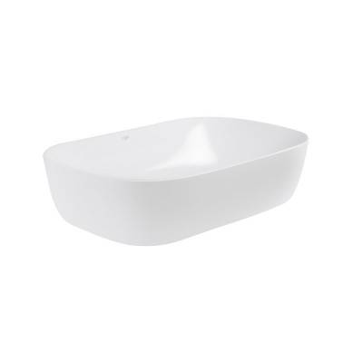 Будкрам купить Раковина-чаша Qtap Robin 610x400x145 White с донным клапаном QT13112143PW Раковина-чаша Qtap Robin 610x400x145 White с донным клапаном QT13112143PW 4