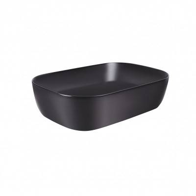 Будкрам купить Раковина-чаша Qtap Robin 610х400х145 Matt black с донным клапаном QT132143PMBMB Раковина-чаша Qtap Robin 610х400х145 Matt black с донным клапаном QT132143PMBMB 4