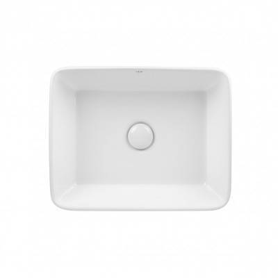 Будкрам купить Раковина-чаша Qtap Tern 475х370х140 White с донным клапаном QT17112074W