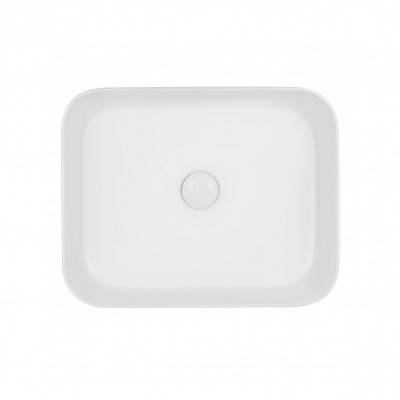 Будкрам купити Раковина-чаша Qtap Tern 500x390x140 White з донним клапаном QT17112195W