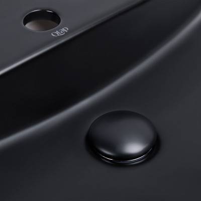 Будкрам купить Раковина-чаша Qtap Scorpio 505х385х120 Matt black с донным клапаном QT142202MBMB Раковина-чаша Qtap Scorpio 505х385х120 Matt black с донным клапаном QT142202MBMB 5