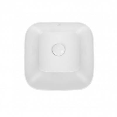 Будкрам купити Раковина-чаша Qtap Scorpio 350х390х120 White з донним клапаном QT14112241W